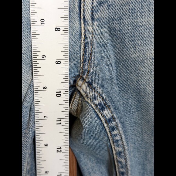 Acne Studios Jeans 26 Womens Blue Patti Dirty Ankle Skinny Stretch - Picture 4 of 8